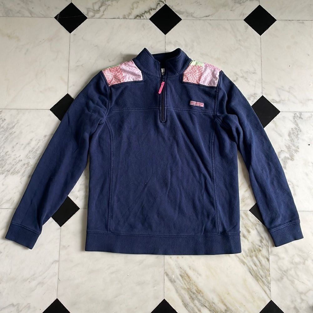 Vineyard Vines Women’s Small Quarter Zip Pullover